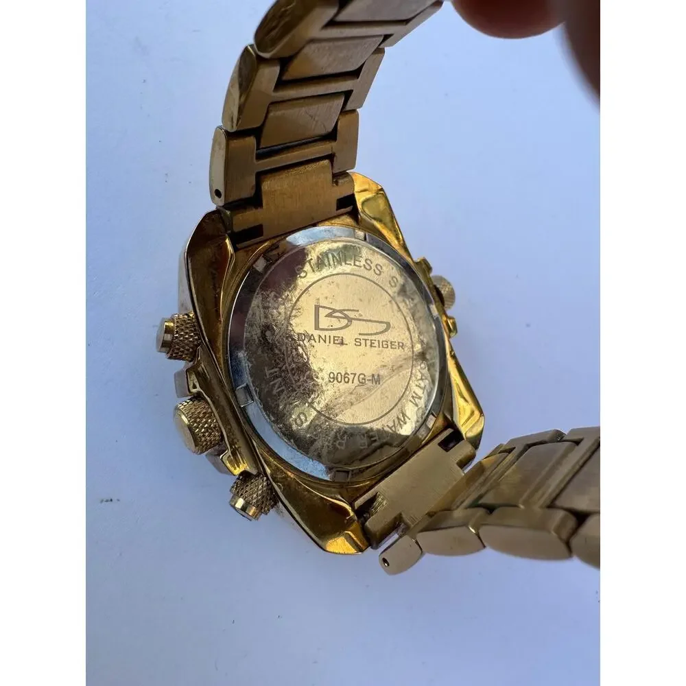 Daniel Steiger 9067G-M Men's Chronograph (Needs New Band and Battery)